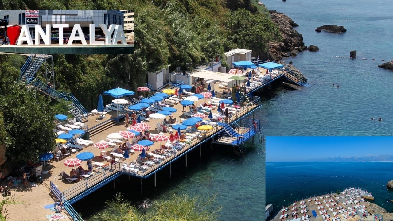 Antalya da bu plajı keşfedenler eve dönmüyor