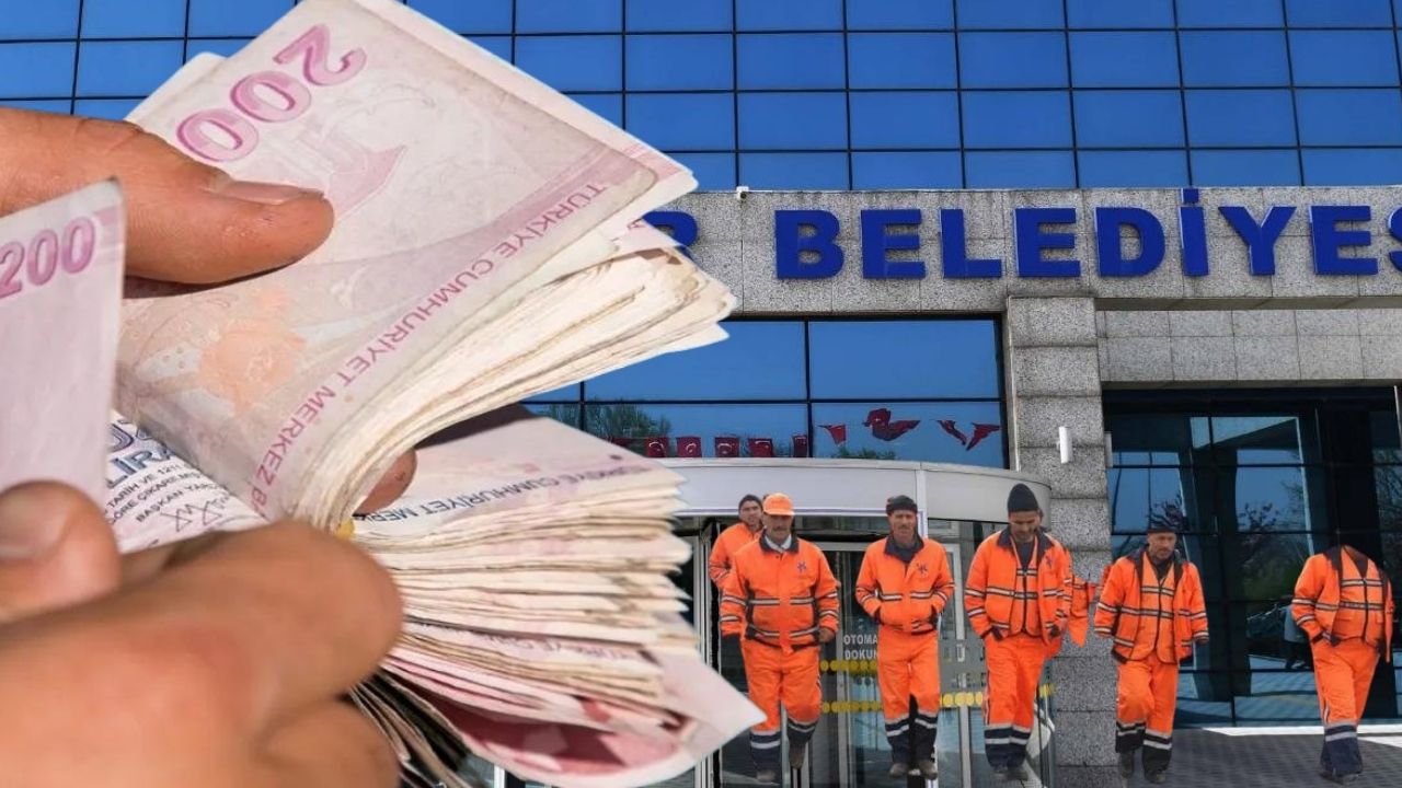 Belediye çalışanına 100 Milyar para