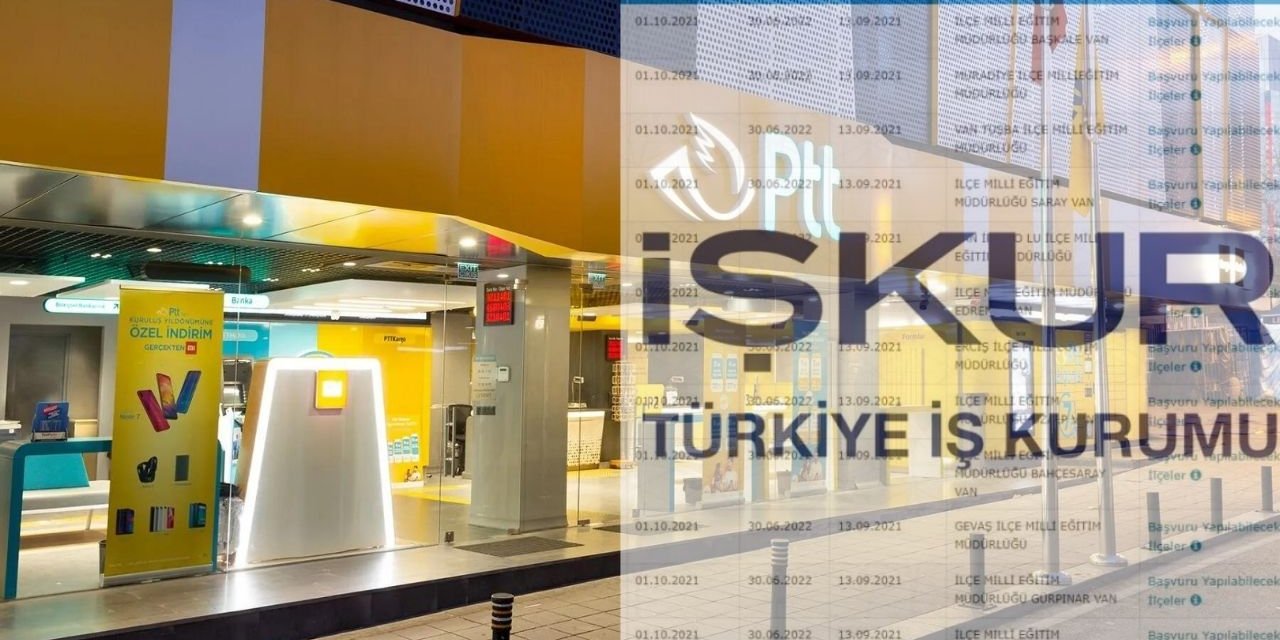 PTT-İŞKUR ile Kamuya yeni işçi alacak