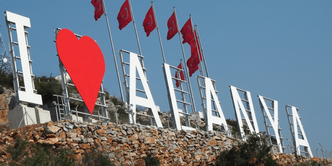 Alanya Turist keriz değil öyle bilen Yandı