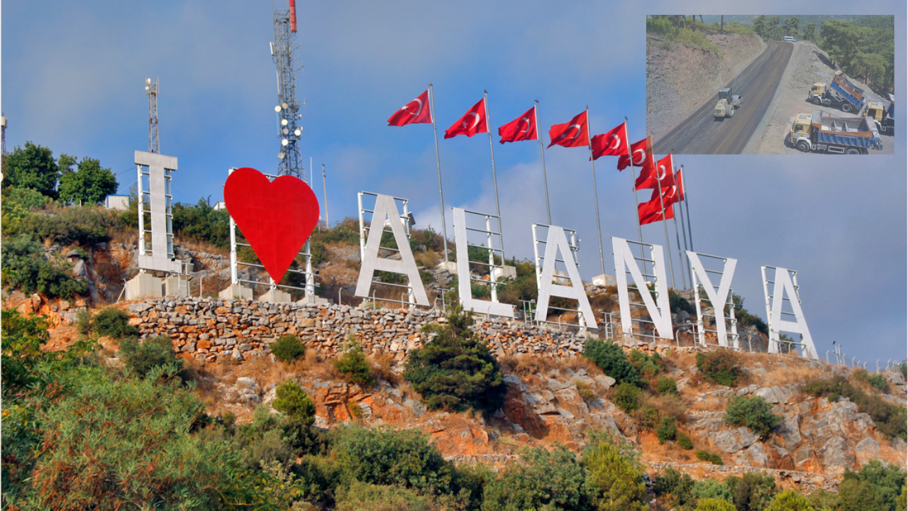 Belediye o yollar için Müjdeyi verdi Alanya