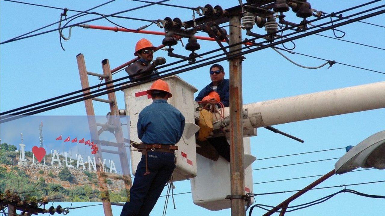 Tarih tarih Liste liste Alanya Şehrinde Elektrik Kesintisi