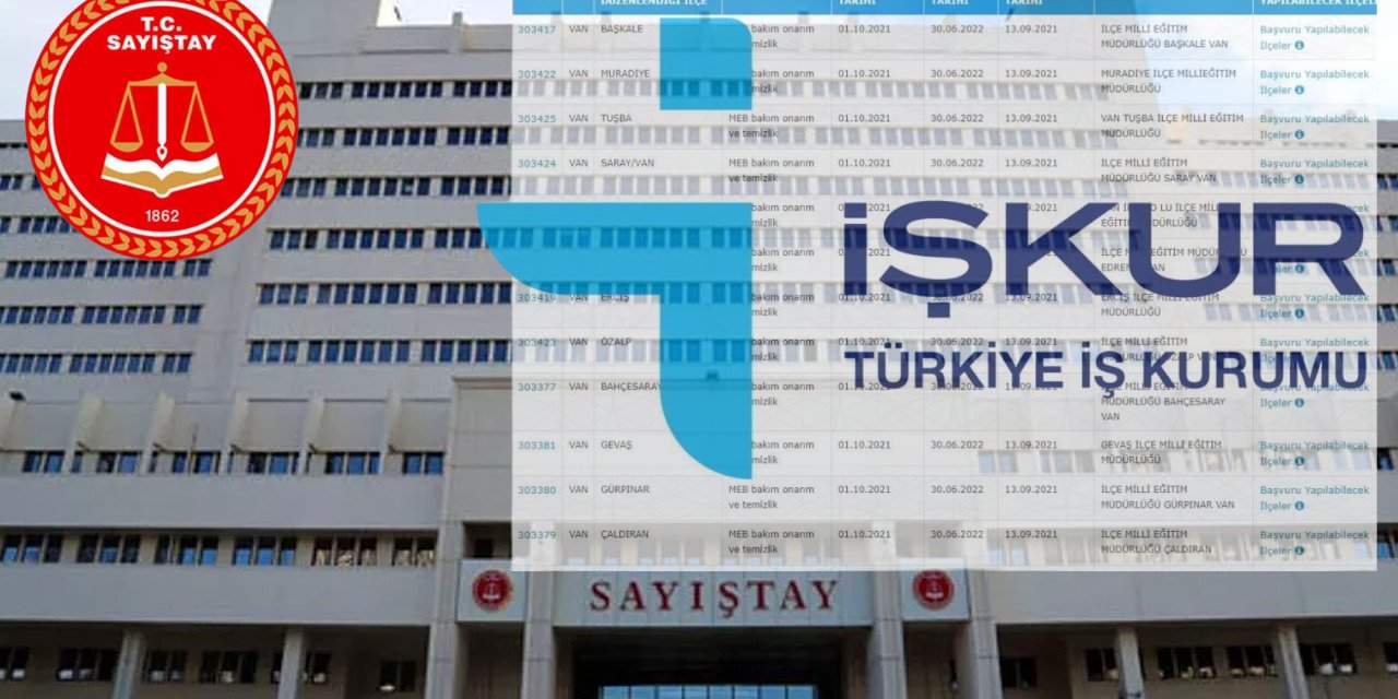 Sayıştay - İŞKUR Liderliği Yeni Personeller Alımı Olacak