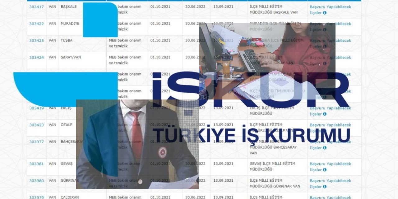 İŞKUR - KAMU 4000 Zabıt Katibi 1000 Mübaşir Alımı Yapacağız