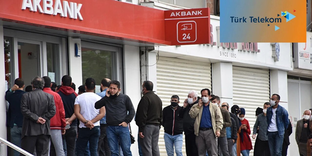 1500 lira nakit iadeler AKBANK bankasında başladı. TT faturları söz konusu.