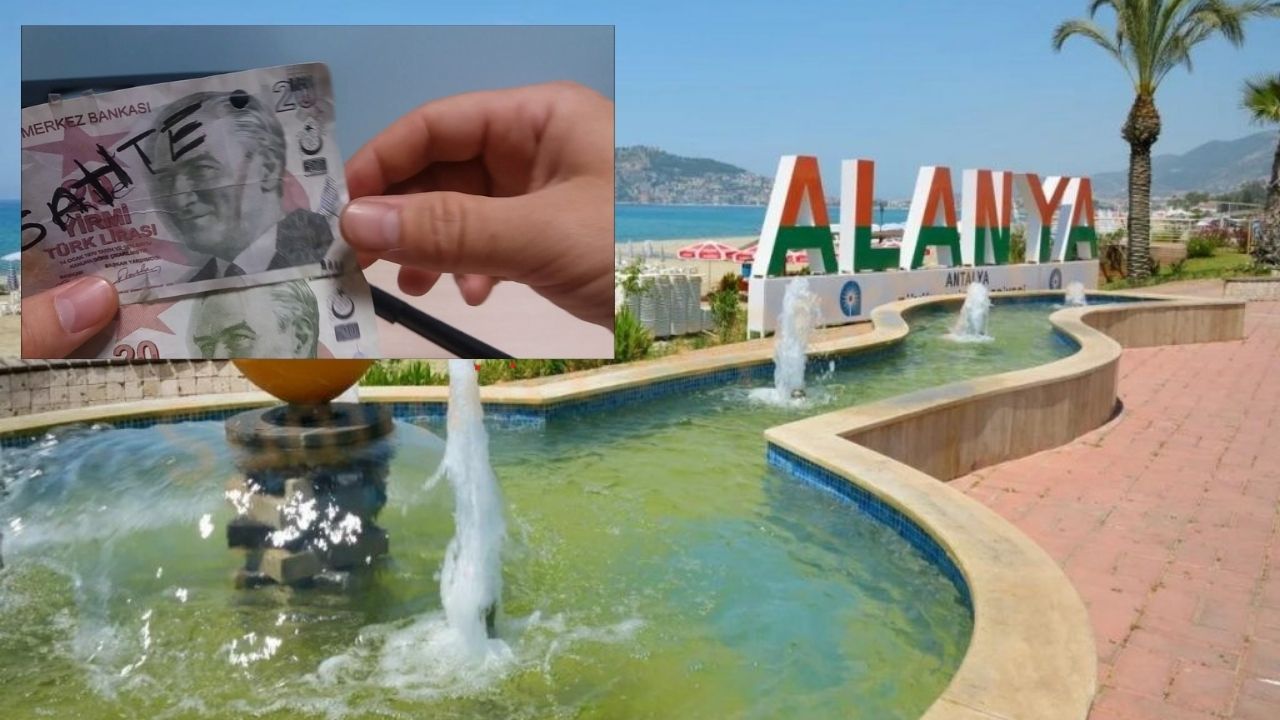 Alanya'yı Sahte Para Alarmı Ayağa Kaldırdı