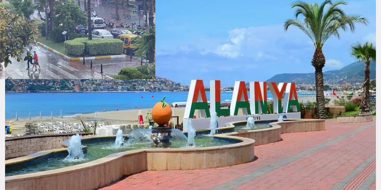 Alanya haftayı sağanak yağışların etkisinde geçirecek