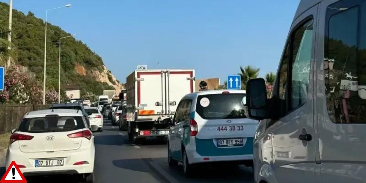 Alanya trafiğinde kaza! Uzmanlardan uyarılar geldi