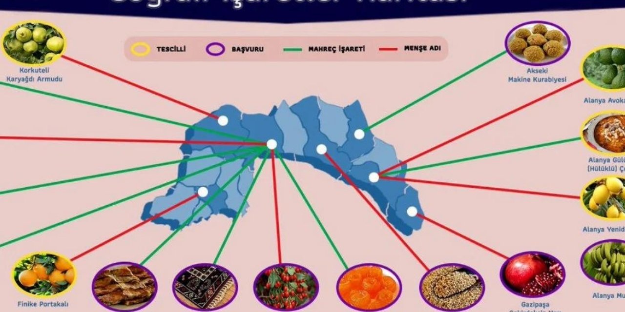 Antalya Coğrafi İşaretli Ürünler Sayısı 18'e Çıktı!