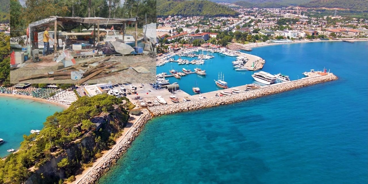 Antalya Kemer balıkçı barınağı kaçak yapılarına geçit yok!