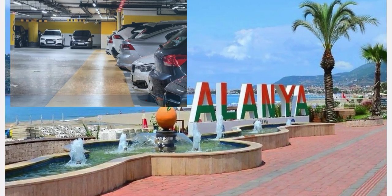 Alanya Belediyesi tek otopark ücreti uygulaması başlattı!