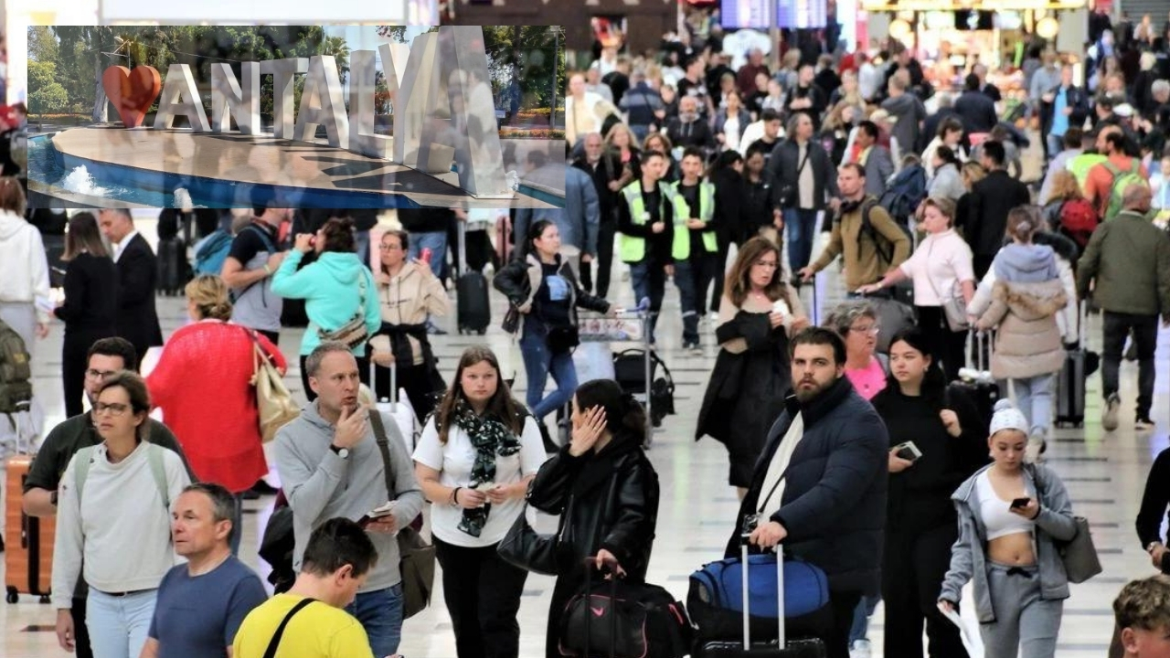 Antalya! 8 ayında 11 milyon 731 bin 937 ziyaret elde ederek keyifler yerinde dedi!