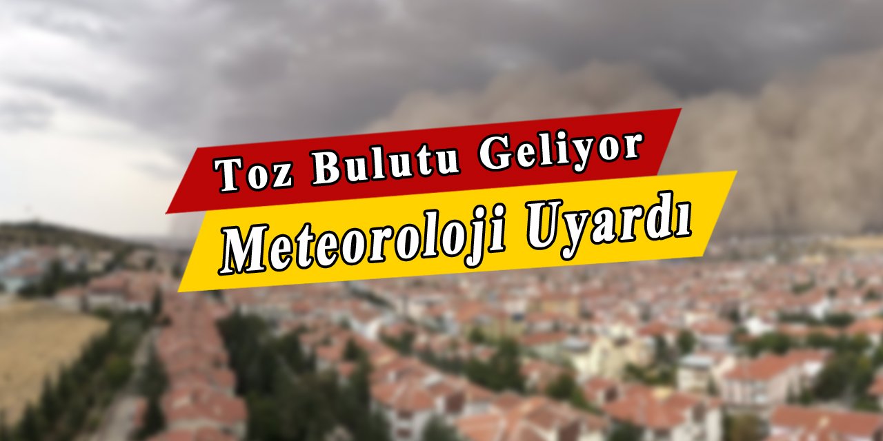 Alanya'ya toz bulutu geliyor