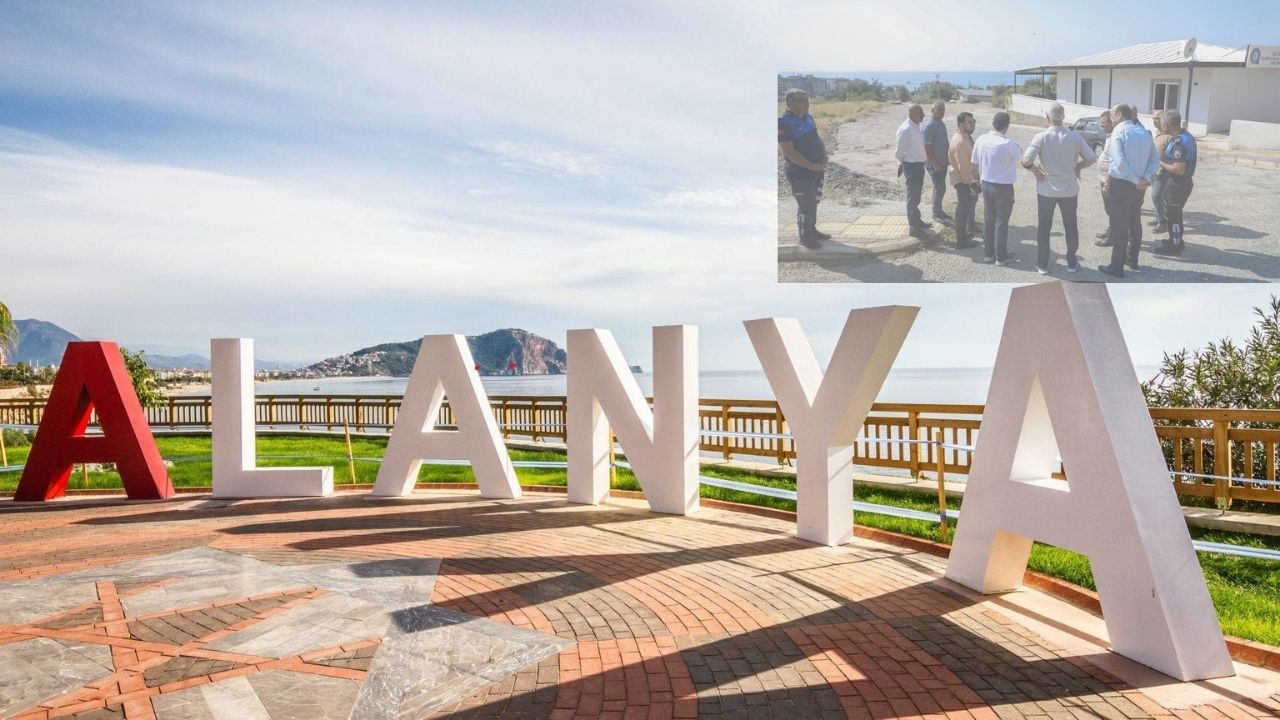 Alanya'da yeni pazar yeri kurulum projesi devrede!