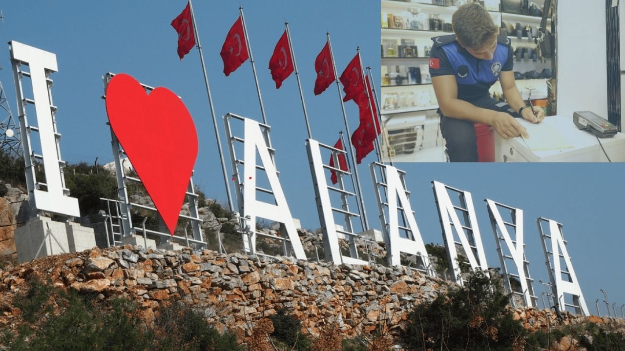 Alanya’da belediye zabıta ekiplerinden dev denetim