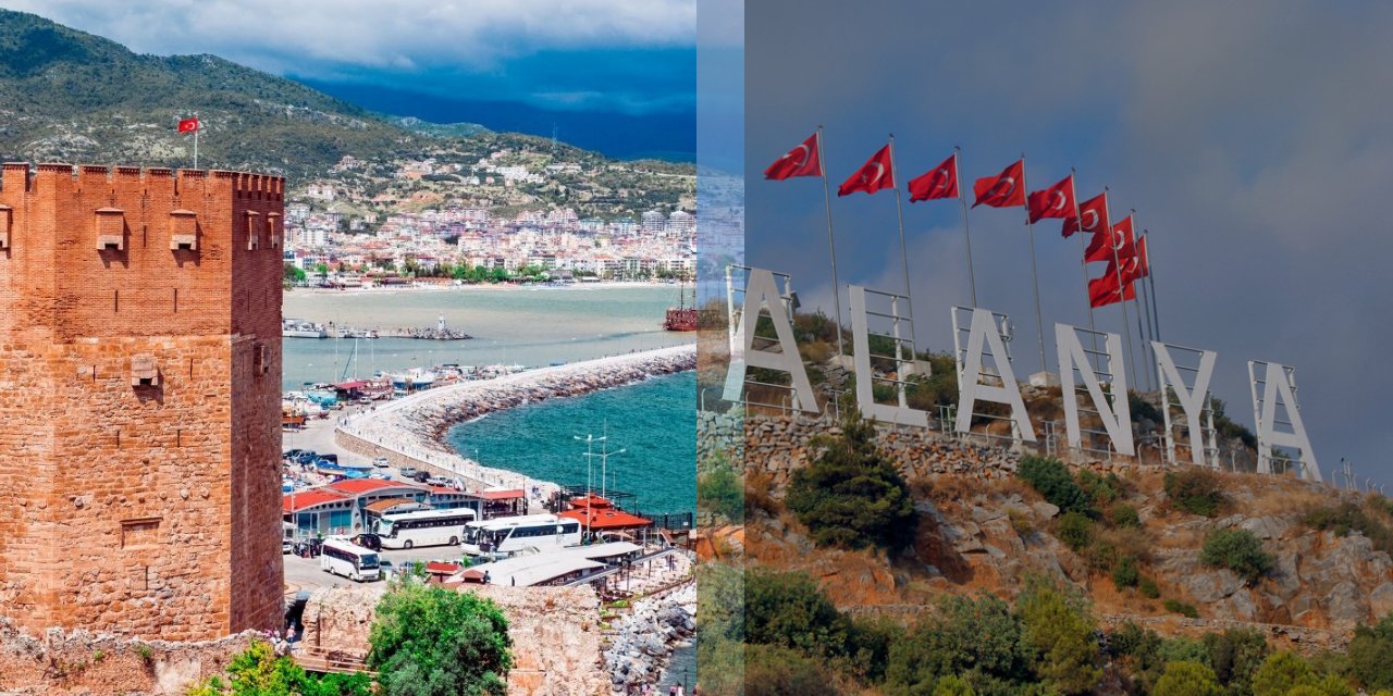 Eşsiz güzellik Alanya Kızılkule gölgesinde geçen deniz keyfinin tadı!