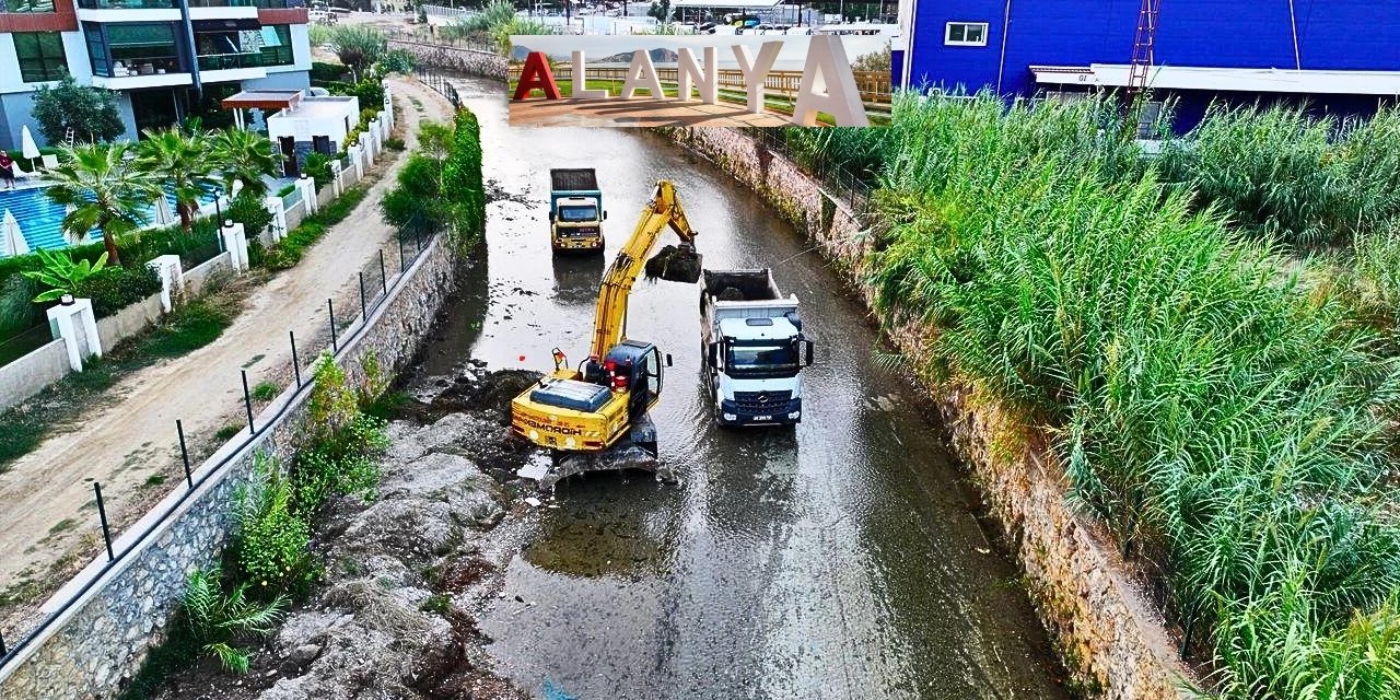 Olası Doğa Risk Tedbirleri Alınıyor! ALANYA!